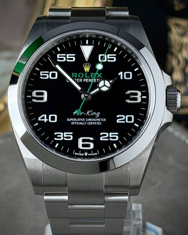 2024 Rolex Air-King 40MM Black Dial Oyster Bracelet (126900)