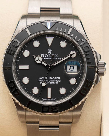 2026 Rolex Yacht-Master 42MM Black Dial Titanium Oyster Bracelet (226627)