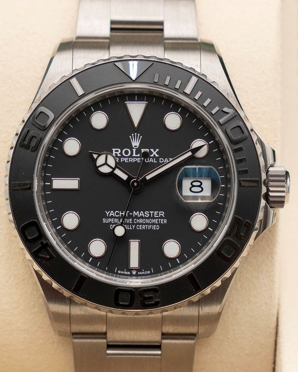 2026 Rolex Yacht-Master 42MM Black Dial Titanium Oyster Bracelet (226627)