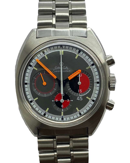 Omega Seamaster Soccer Chronograph 41MM Grey Dial Steel Bracelet (145.019)
