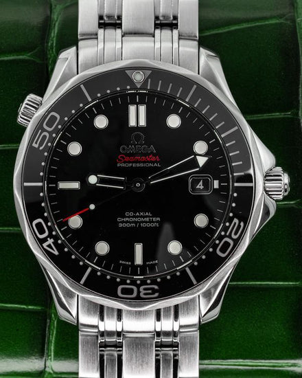 2023 Omega Seamaster Diver 300M 41MM Black Dial Steel Bracelet (212.30.41.20.01.003)