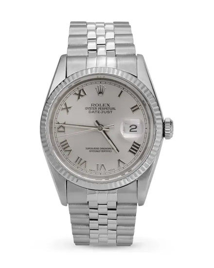 Rolex Datejust 36MM Silver Dial Jubilee Bracelet (16234)