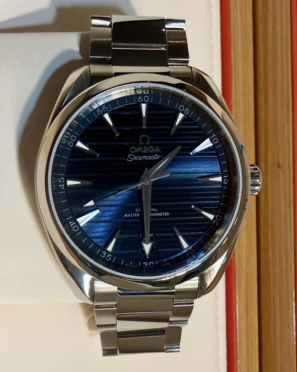 2022 Omega Seamaster Aqua Terra 150M "Beijing 2022" L.E. 41MM Blue Dial Steel Bracelet (220.10.41.21.03.003)
