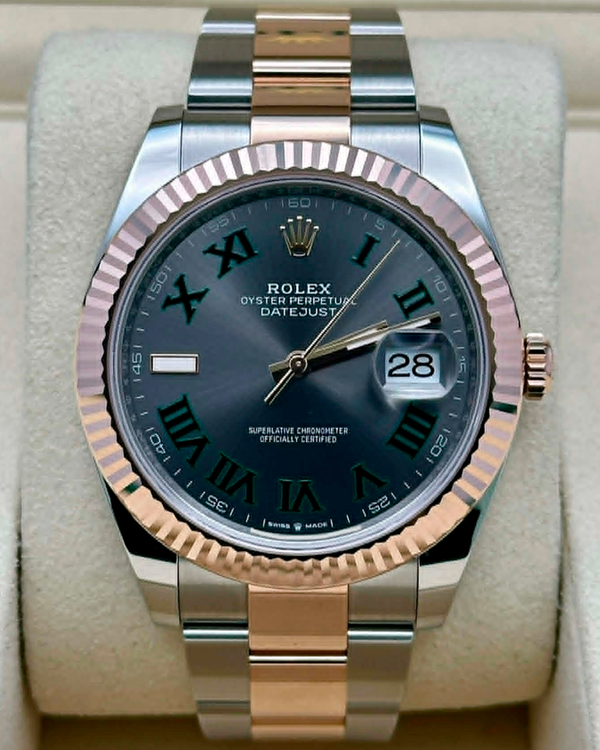2026 Rolex Datejust "Wimbledon" 41MM Slate Dial Two-Tone Oyster Bracelet (126331)