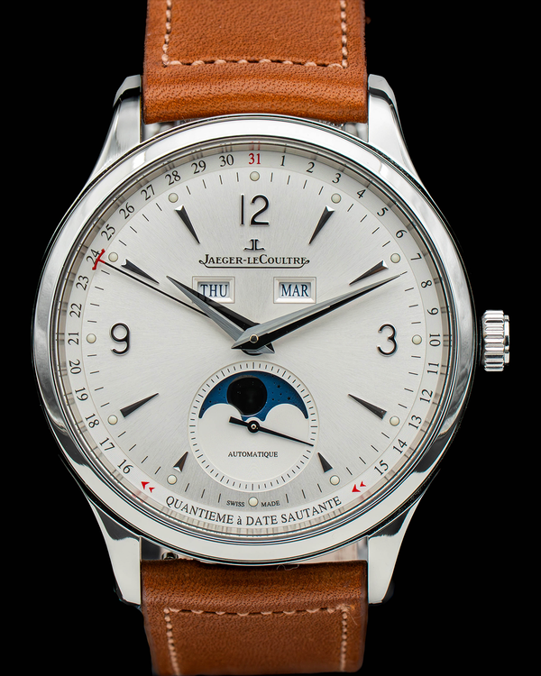 2021 Jaeger-LeCoultre Master Calendar 40MM Silver Dial Leather Strap (Q4148420)