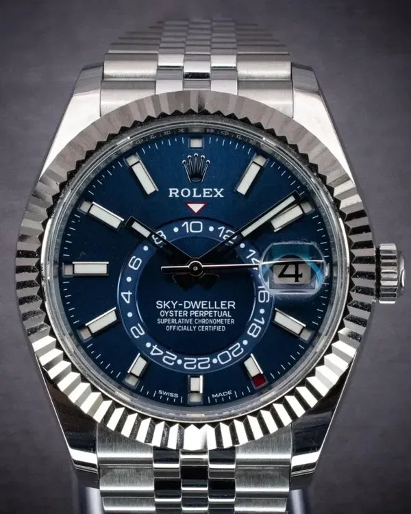 2023 Rolex Sky-Dweller 42MM Blue Dial Oyster Bracelet (326934)