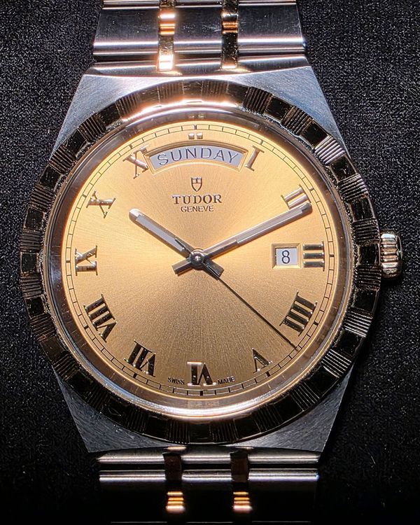 2025 Tudor Royal 41MM Champagne Dial Steel Bracelet (28603)