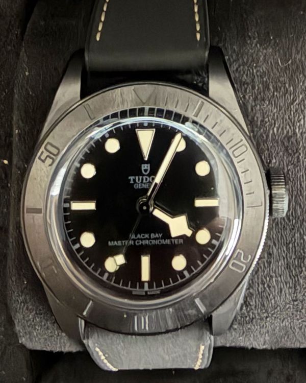 2025 Tudor Black Bay 41MM Black Dial Rubber Strap (79210CNU)