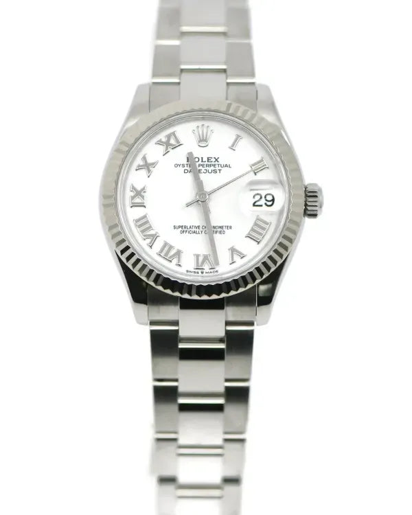 2021 Rolex Datejust 31MM White Dial Oyster Bracelet (278274)
