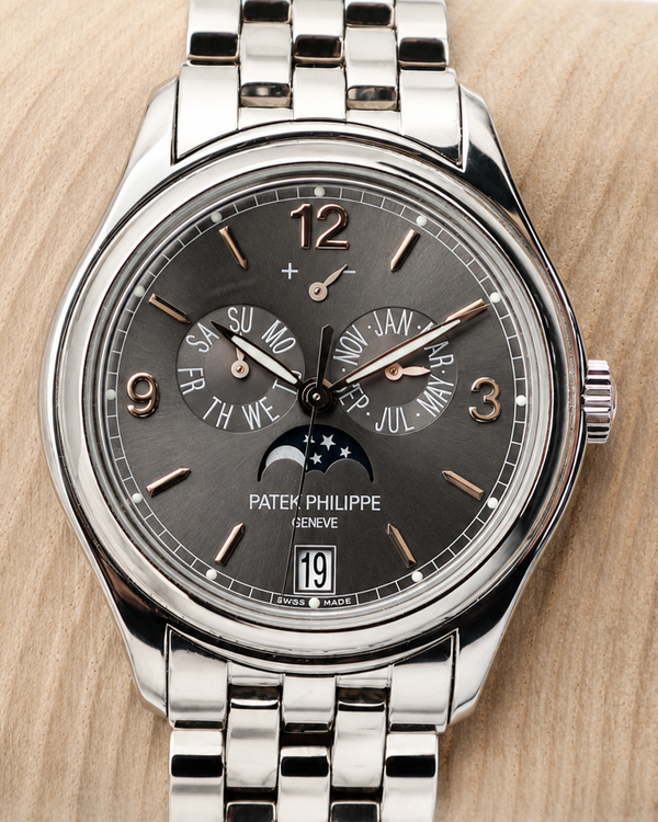 Patek Philippe Annual Calendar 39MM Grey Dial White Gold Bracelet (5146/1G-010)