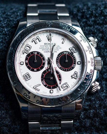 2016 Rolex Cosmograph Daytona 40MM White Dial White Gold Oyster Bracelet (116509)