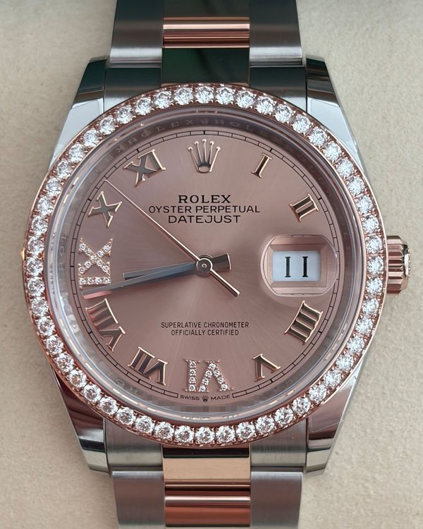 2026 Rolex Datejust 36MM Sundust Dial Two-Tone Oyster Bracelet (126281RBR)