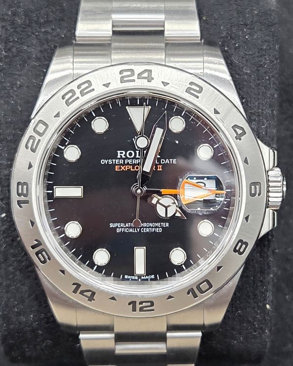2018 Rolex Explorer II 42MM Black Dial Oyster Bracelet (216570)
