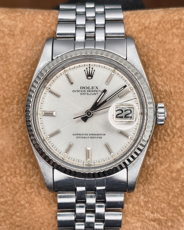 Rolex Datejust 36MM Silver Dial Jubilee Bracelet (16014)