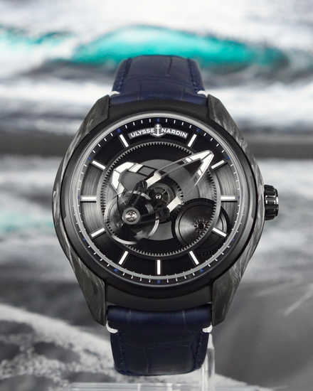 2026 Ulysse Nardin Freak X CARB 43MM Skeleton Dial Leather Strap (2303-270/CARB)