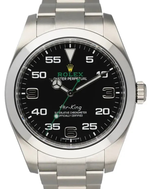 2021 Rolex Air-King 40MM Black Dial Oyster Bracelet (116900)