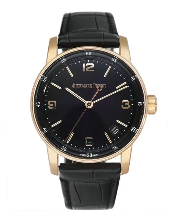 Audemars Piguet Code 11.59 41MM Purple Dial Leather Strap (15210OR.OO.A002KB.02)