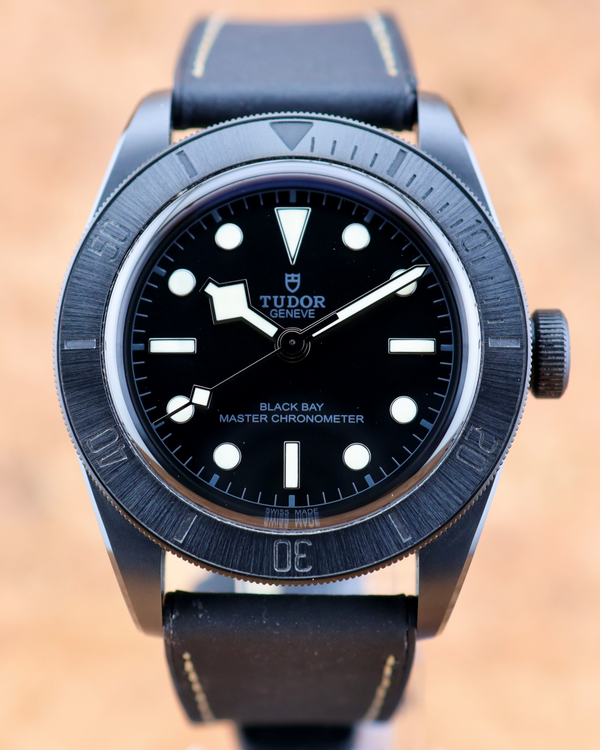 2023 Tudor Black Bay 41MM Black Dial Leather Strap (79210CNU)
