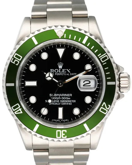 2007 Rolex Submariner Date "Kermit" 40MM Black Dial Oyster Bracelet (16610LV)