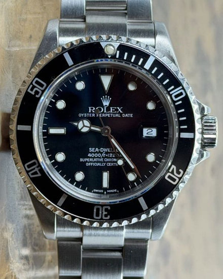 2000 Rolex Sea-Dweller 4000 40MM Black Dial Oyster Bracelet (16600)
