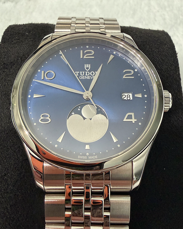 2026 Tudor 1926 Luna 39MM Blue Dial Steel Bracelet (91560)