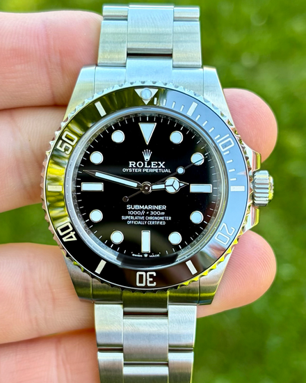 2023 Rolex Submariner No-Date 41MM Black Dial Oyster Bracelet (124060)