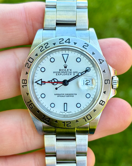 2005 Rolex Explorer "Polar" 40MM White Dial Oyster Bracelet (16570)