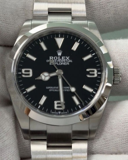 2025 Rolex Explorer 40MM Black Dial Oyster Bracelet (224270)