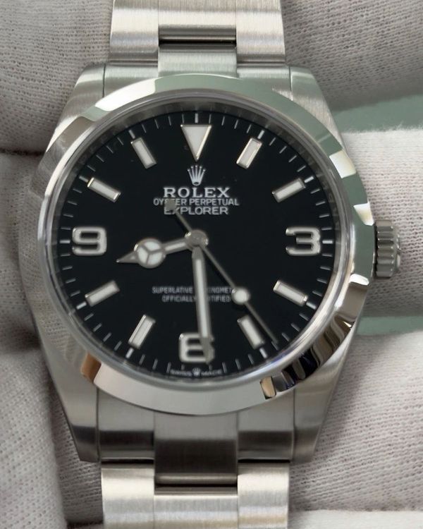 2025 Rolex Explorer 40MM Black Dial Oyster Bracelet (224270)