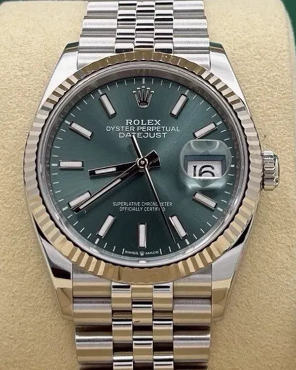 2025 Rolex Datejust 36MM Green Dial Jubilee Bracelet (126234)