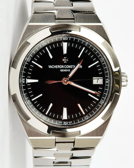 Vacheron Constantin Overseas 41MM Black Dial Steel Bracelet (4500V/110A-B483)