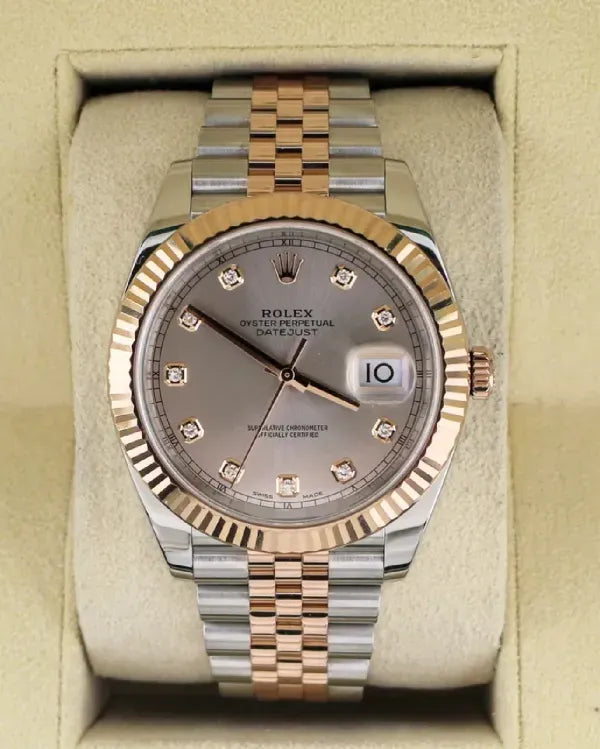 2019 Rolex Datejust 41MM Sundust Dial Two-Tone Jubilee Bracelet (126331)