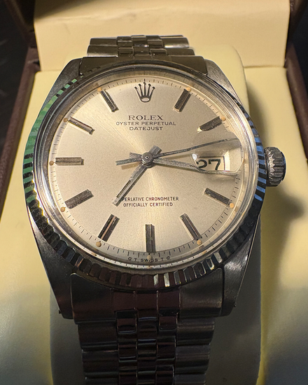 Rolex Datejust 36MM Silver Dial Jubilee Bracelet (1601)