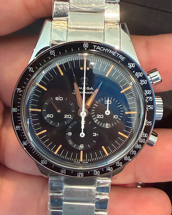 2026 Omega Speedmaster Anniversary Series "The First Omega In Space" 39.7MM Blue Dial Steel Bracelet (310.30.40.50.06.001)