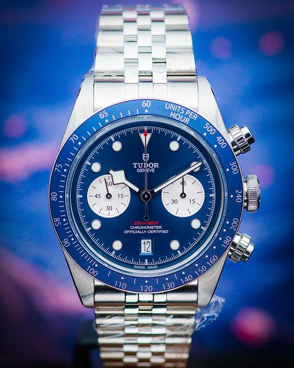 2026 Tudor Black Bay Chrono 41MM Blue Dial Steel Bracelet (79360B)