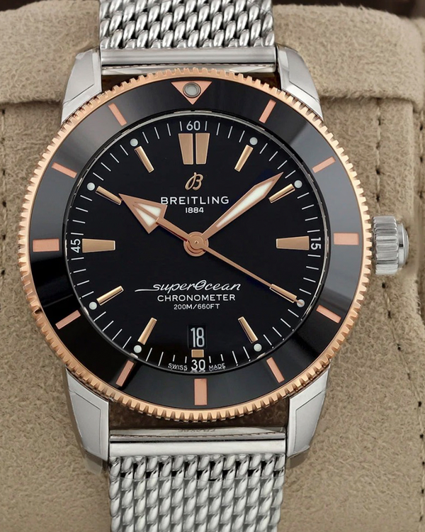 2026 Breitling Superocean Heritage B20 S.E. 44MM Black Dial Steel Bracelet (UB2030121B1A1)