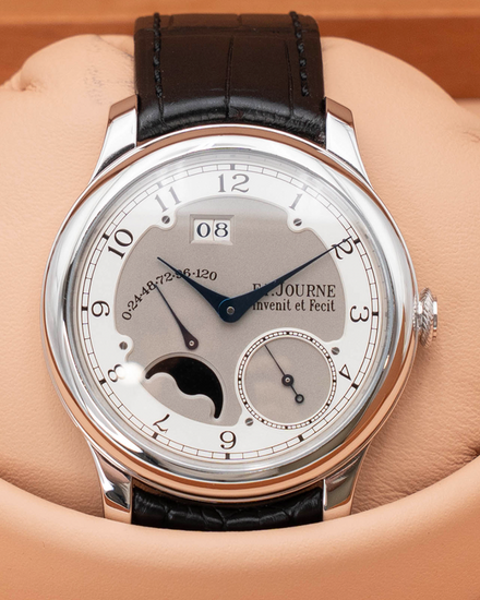 2018 F.P. Journe Octa Divine 40MM Grey Dial Leather Strap (162-D)
