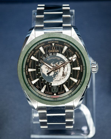 2023 Omega Seamaster Aqua Terra 150M 43MM Green Dial Steel Bracelet (220.30.43.22.10.001)