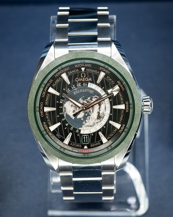 2023 Omega Seamaster Aqua Terra 150M 43MM Green Dial Steel Bracelet (220.30.43.22.10.001)