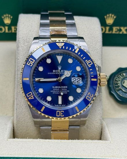2023 Rolex Submariner Date "Bluesy" 41MM Blue Dial Two-Tone Oyster Bracelet (126613LB)