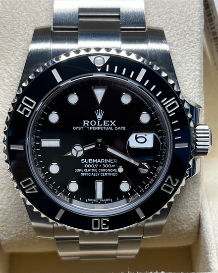 2019 Rolex Submariner Date 40MM Black Dial Oyster Bracelet (116610LN)