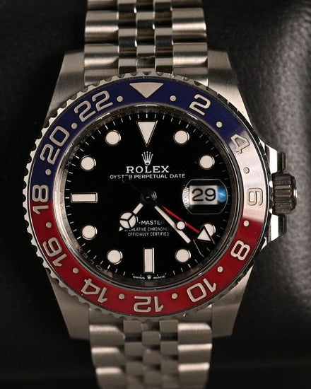 2023 Rolex GMT-Master II "Pepsi" 40MM Black Dial Jubilee Bracelet (126710BLRO)
