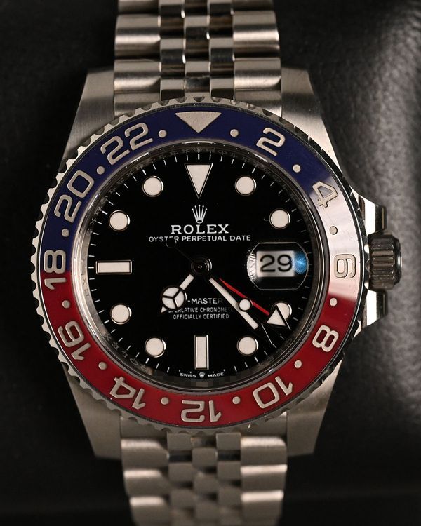 2023 Rolex GMT-Master II "Pepsi" 40MM Black Dial Jubilee Bracelet (126710BLRO)
