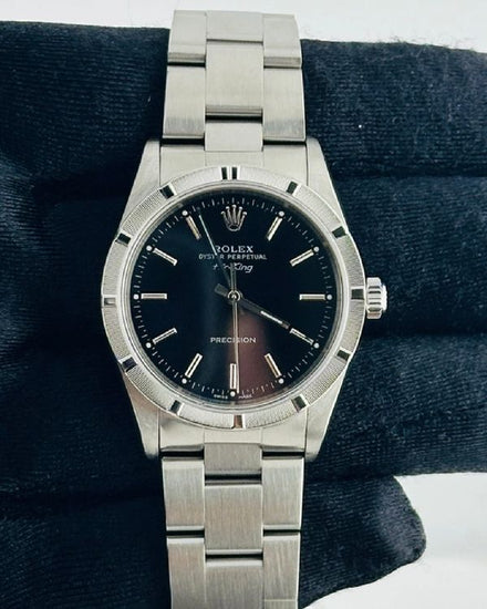 Rolex Air-King 34MM Black Dial Oyster Bracelet (14010)
