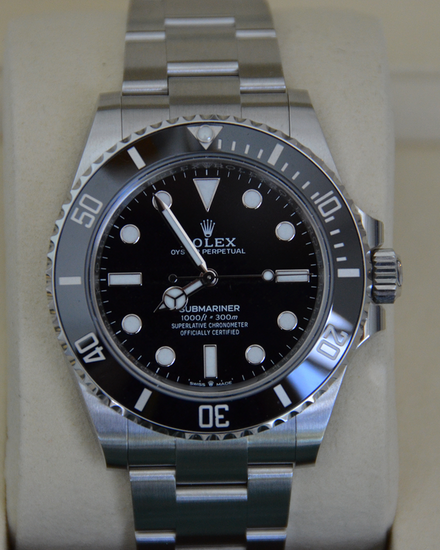 2025 Rolex Submariner No-Date 41MM Black Dial Oyster Bracelet (124060)