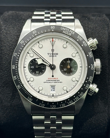 2026 Tudor Black Bay Chrono "Panda" 41MM White Dial Steel Bracelet (79360N)
