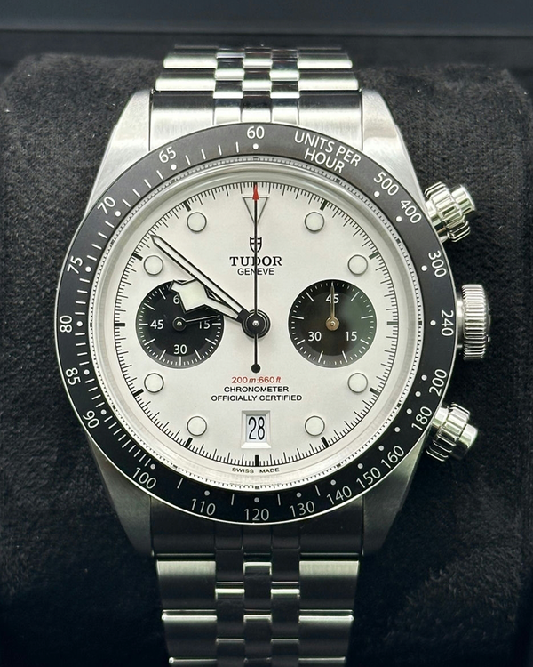 2026 Tudor Black Bay Chrono "Panda" 41MM White Dial Steel Bracelet (79360N)