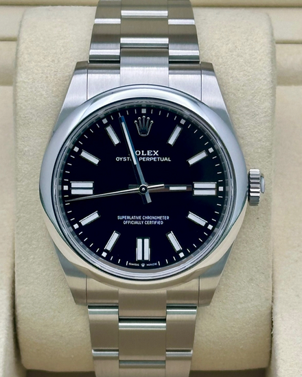 2026 Rolex Oyster Perpetual 41MM Black Dial Oyster Bracelet (134300)