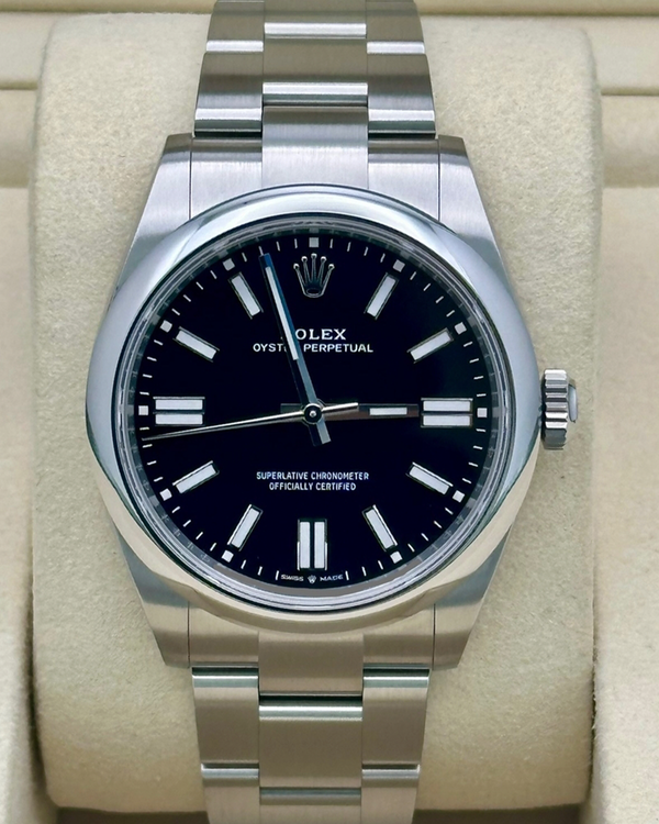 2026 Rolex Oyster Perpetual 41MM Black Dial Oyster Bracelet (134300)