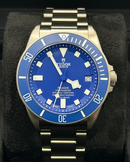 2025 Tudor Pelagos 42MM Blue Dial Titanium Bracelet (25600TB)